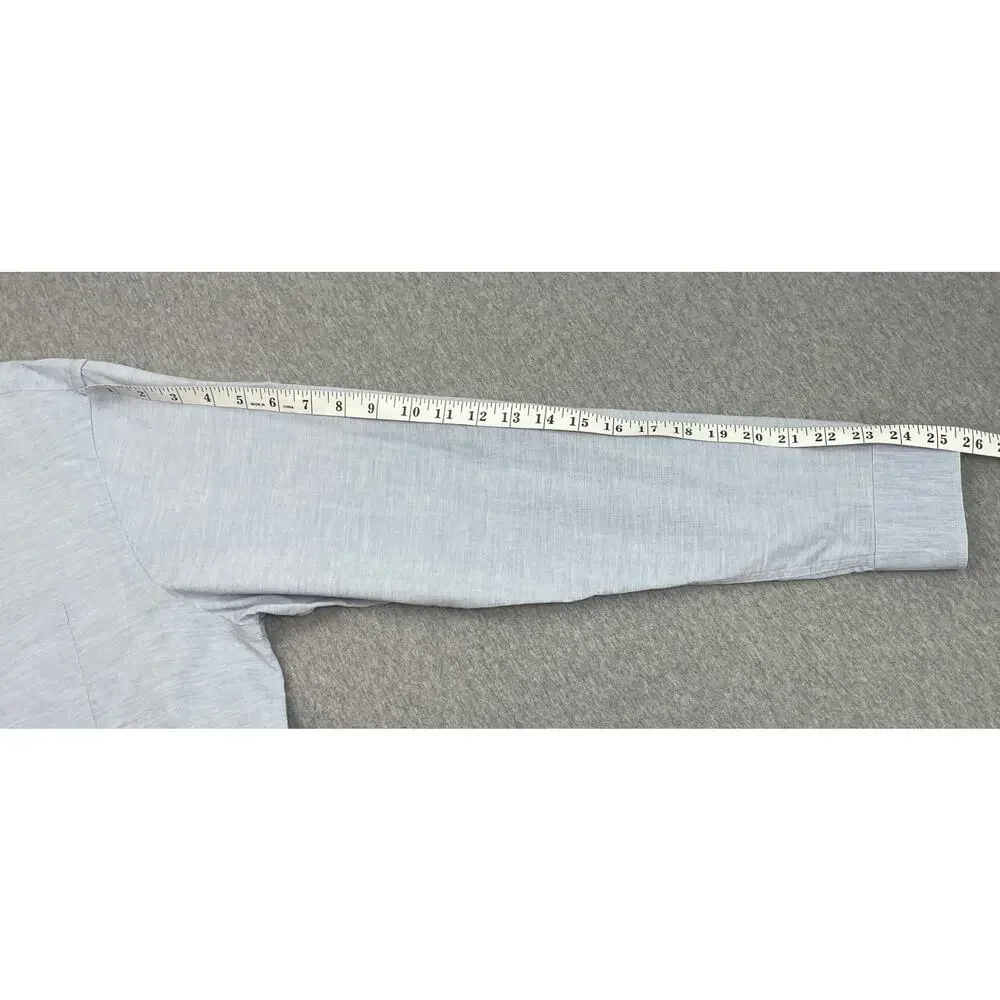 Banana‎ Republic Shirt Mens XL Blue Cotton Soft Wash Tailored Slim Fit Button Up